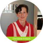 Christine Fritsch im neuen Laden