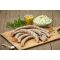 Rezept für Bauernbratwurst mit Kartoffeln und hausgemachter Grillsoße