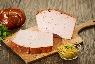 Rezept: Leberkäse klassisch im Ofen mit Kartoffelsalat
