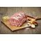 Rezept: Schweinerollbraten aus dem Ofen mit Kräuterreis und frischem Salat
