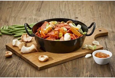 Rezept für Asiapfanne mit Rindfleisch 