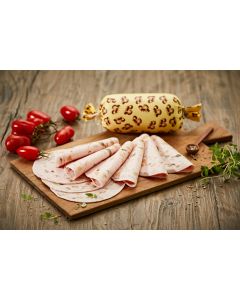 Champignonwurst – geschnitten