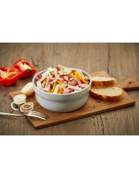 Schweizer Wurstsalat / hausgemacht