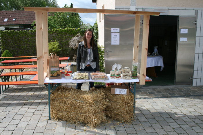 Spargel Verkaufsstand